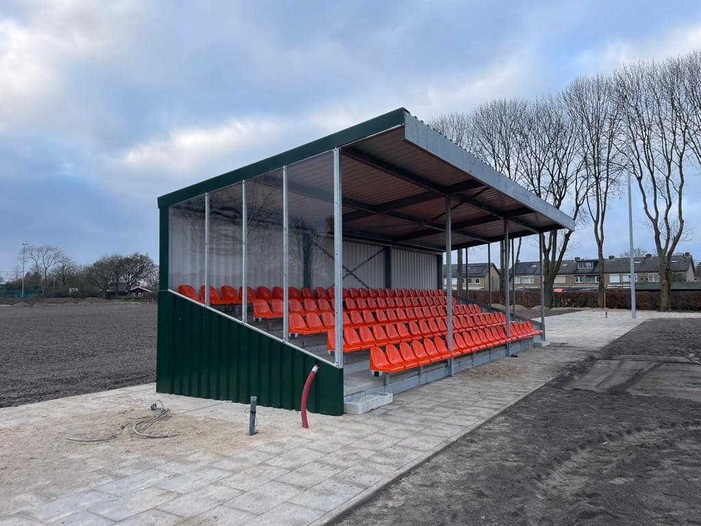 Tribunebouw 1 tribune voetbal